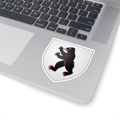 CoA Appenzell Inner Rhodes Canton (Switzerland) (Coat of Arms) STICKER Vinyl Kiss-Cut Decal - The Sticker Space