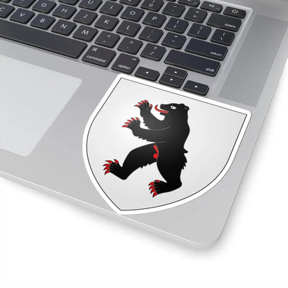 CoA Appenzell Inner Rhodes Canton (Switzerland) (Coat of Arms) STICKER Vinyl Kiss-Cut Decal - The Sticker Space
