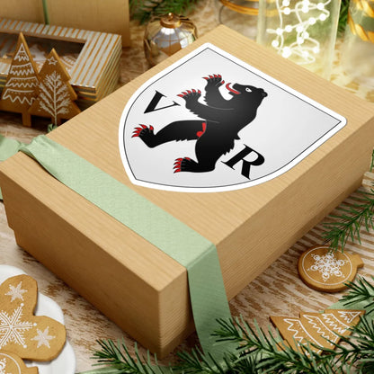 CoA Appenzell Outer Rhodes Canton (Switzerland) (Coat of Arms) STICKER Vinyl Kiss-Cut Decal - The Sticker Space