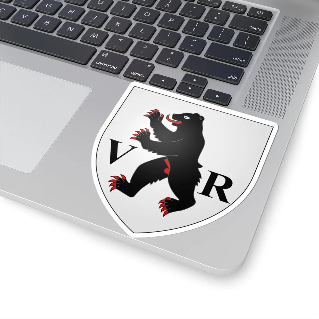 CoA Appenzell Outer Rhodes Canton (Switzerland) (Coat of Arms) STICKER Vinyl Kiss-Cut Decal - The Sticker Space