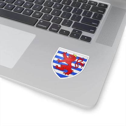 CoA Arlon Luxembourg (Belgium) (Coat of Arms) STICKER Vinyl Kiss-Cut Decal - The Sticker Space