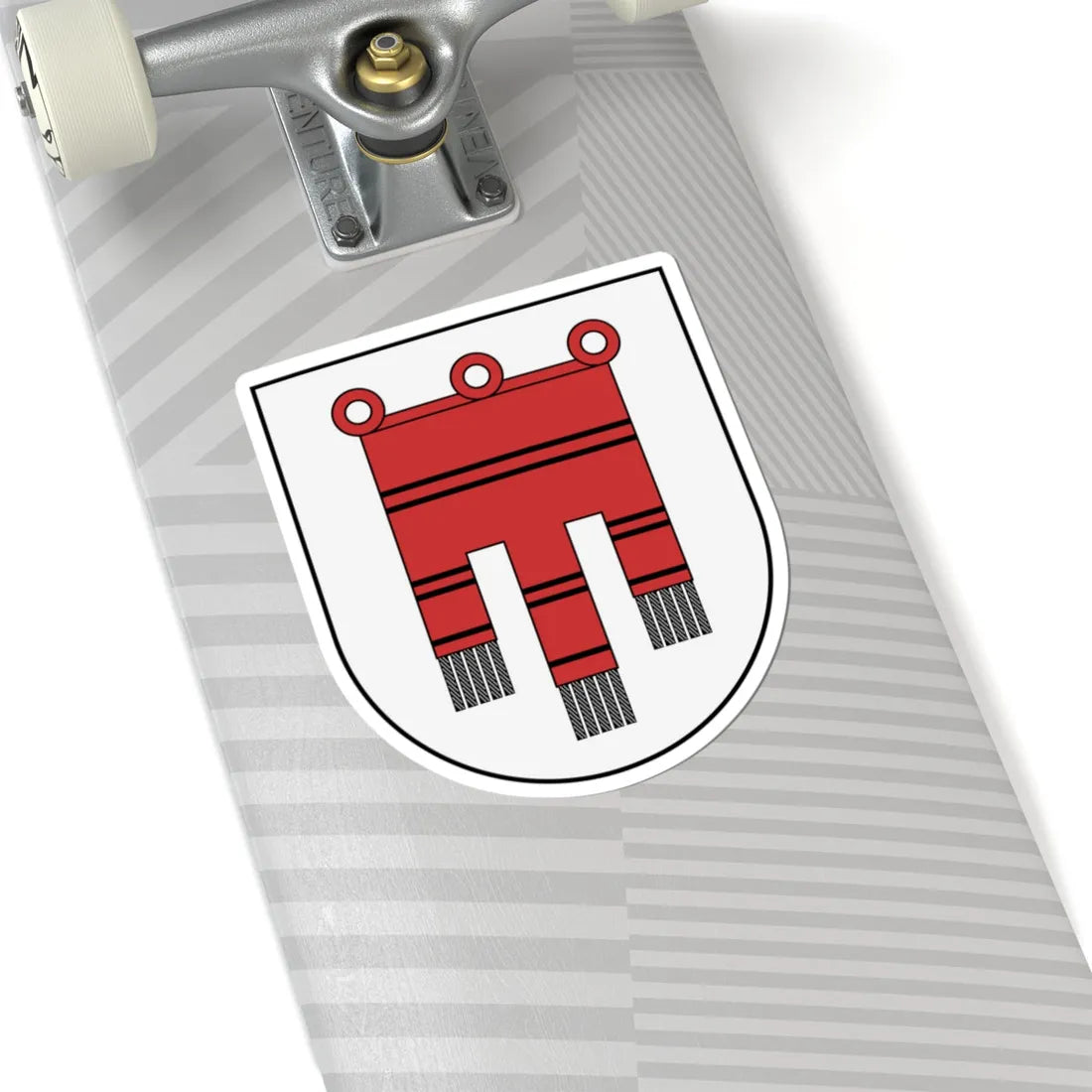 Coa Austria County Vorarlberg (Austria) (Coat of Arms) STICKER Vinyl Kiss-Cut Decal - The Sticker Space