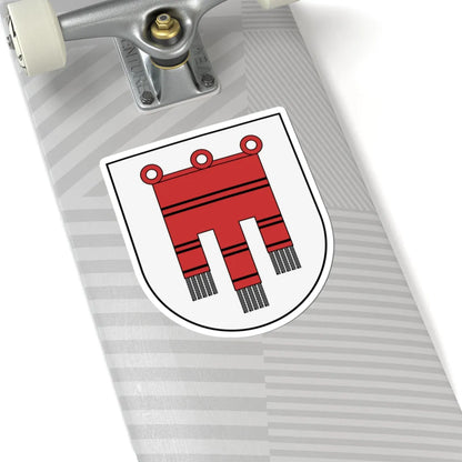 Coa Austria County Vorarlberg (Austria) (Coat of Arms) STICKER Vinyl Kiss-Cut Decal - The Sticker Space