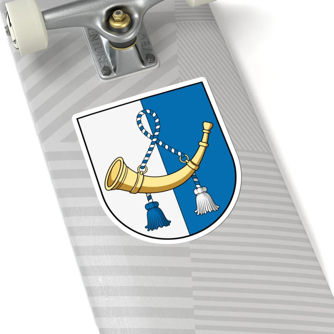 Coa Austria Town Horn (Austria) (Coat of Arms) STICKER Vinyl Kiss-Cut Decal - The Sticker Space