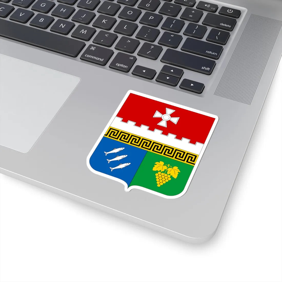 COA Balaklavskyi Sevastopol Ukraine (Russia) (Coat of Arms) STICKER Vinyl Kiss-Cut Decal - The Sticker Space