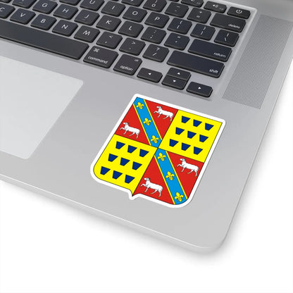 COA Baron of Abiaí (Brazil) (Coat of Arms) STICKER Vinyl Kiss-Cut Decal - The Sticker Space