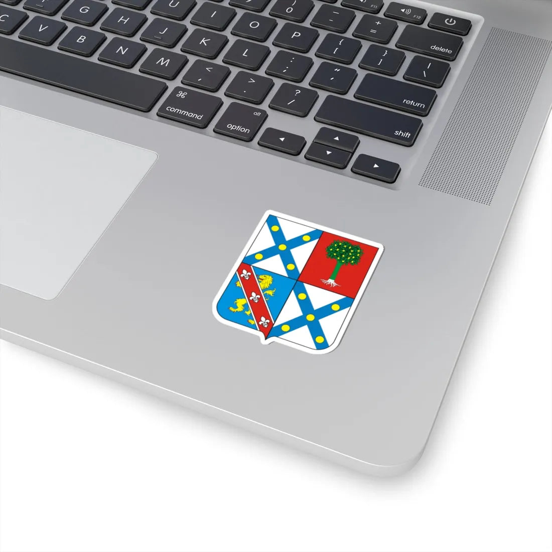 COA Baron of Alegrete (Brazil) (Coat of Arms) STICKER Vinyl Kiss-Cut Decal - The Sticker Space