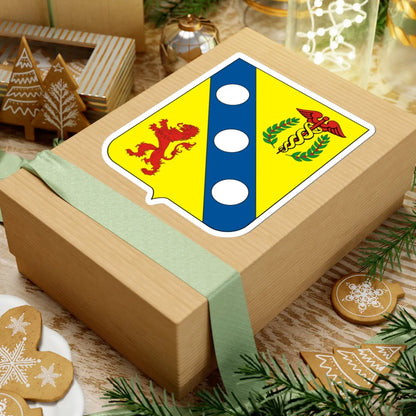 COA Baron of Almeida Ramos (Brazil) (Coat of Arms) STICKER Vinyl Kiss-Cut Decal - The Sticker Space