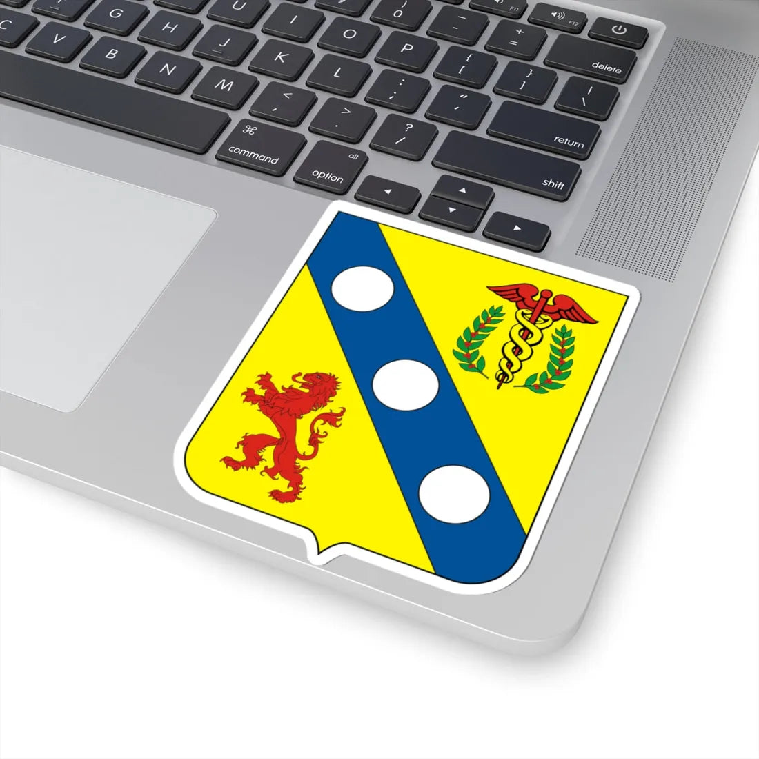 COA Baron of Almeida Ramos (Brazil) (Coat of Arms) STICKER Vinyl Kiss-Cut Decal - The Sticker Space