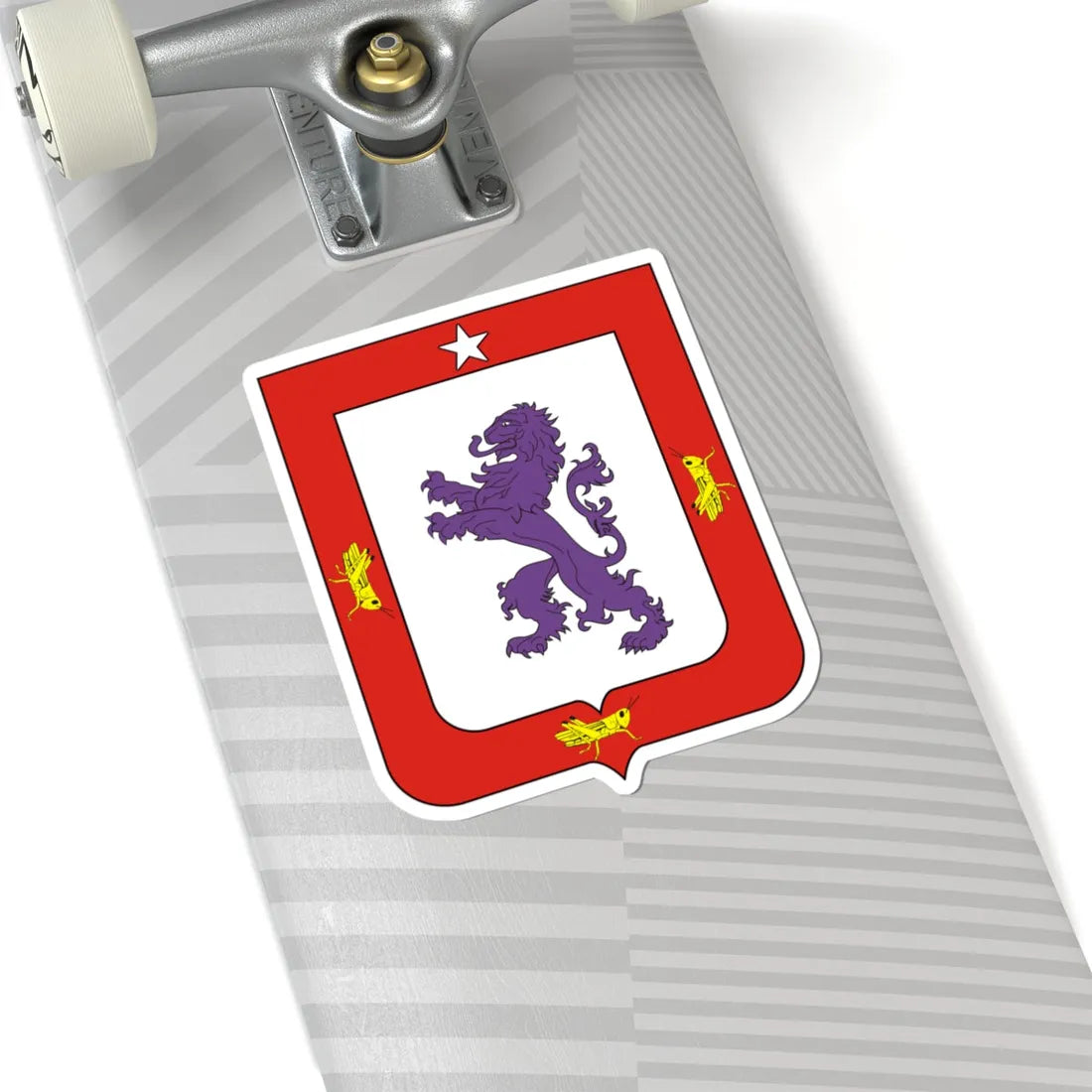 COA Baron of Amaraji (Brazil) (Coat of Arms) STICKER Vinyl Kiss-Cut Decal - The Sticker Space