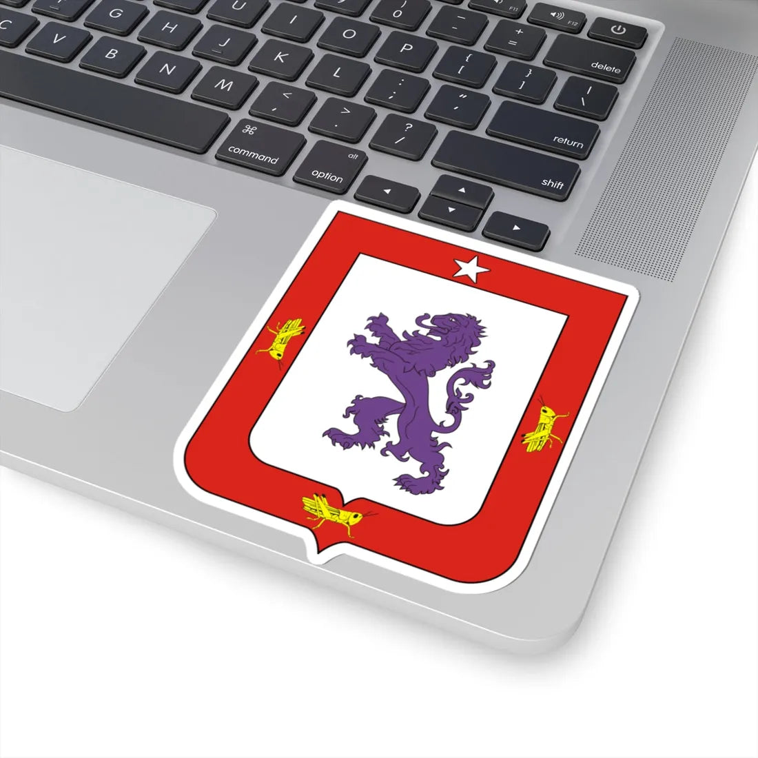 COA Baron of Amaraji (Brazil) (Coat of Arms) STICKER Vinyl Kiss-Cut Decal - The Sticker Space