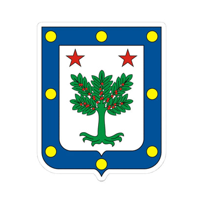 COA Baron of Bemposta (Brazil) (Coat of Arms) STICKER Vinyl Kiss-Cut Decal 4 Inch White - The Sticker Space