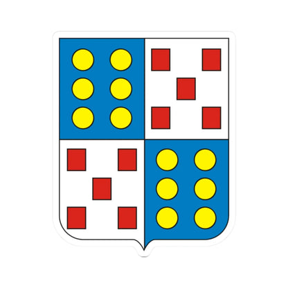 COA Baron of Benfica (Brazil) (Coat of Arms) STICKER Vinyl Kiss-Cut Decal 2 Inch White - The Sticker Space