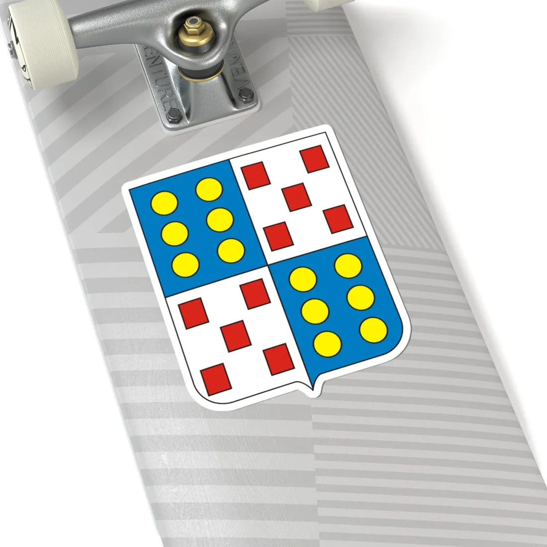 COA Baron of Benfica (Brazil) (Coat of Arms) STICKER Vinyl Kiss-Cut Decal - The Sticker Space