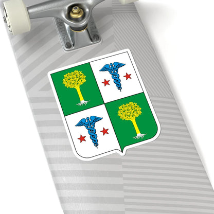COA Baron of Campo Verde (Brazil) (Coat of Arms) STICKER Vinyl Kiss-Cut Decal - The Sticker Space