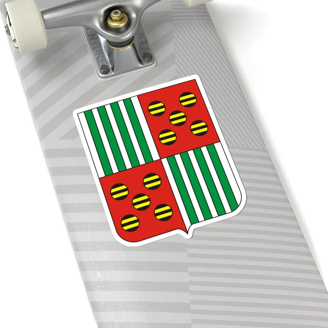 COA Baron of Cascalho (Brazil) (Coat of Arms) STICKER Vinyl Kiss-Cut Decal - The Sticker Space