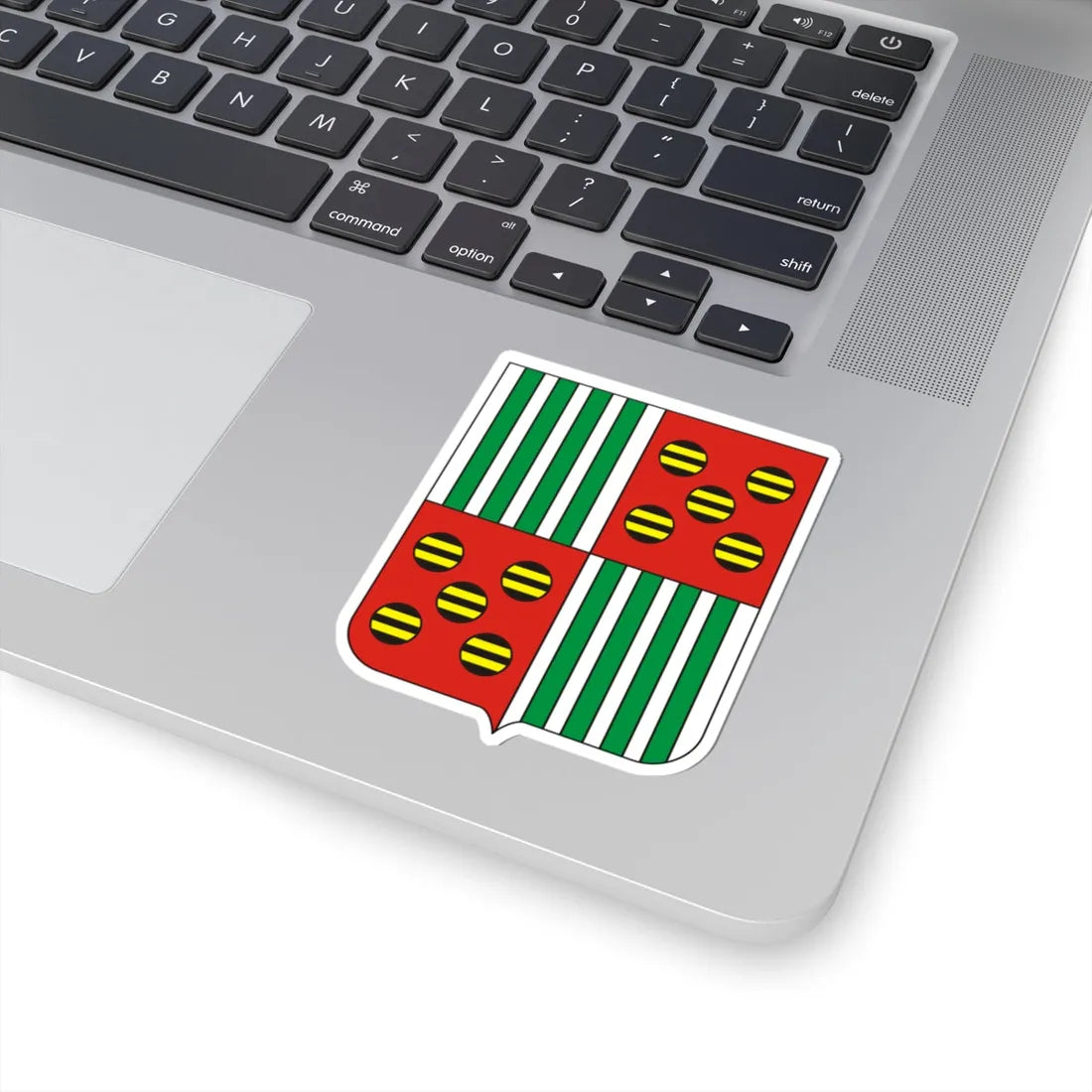 COA Baron of Cascalho (Brazil) (Coat of Arms) STICKER Vinyl Kiss-Cut Decal - The Sticker Space