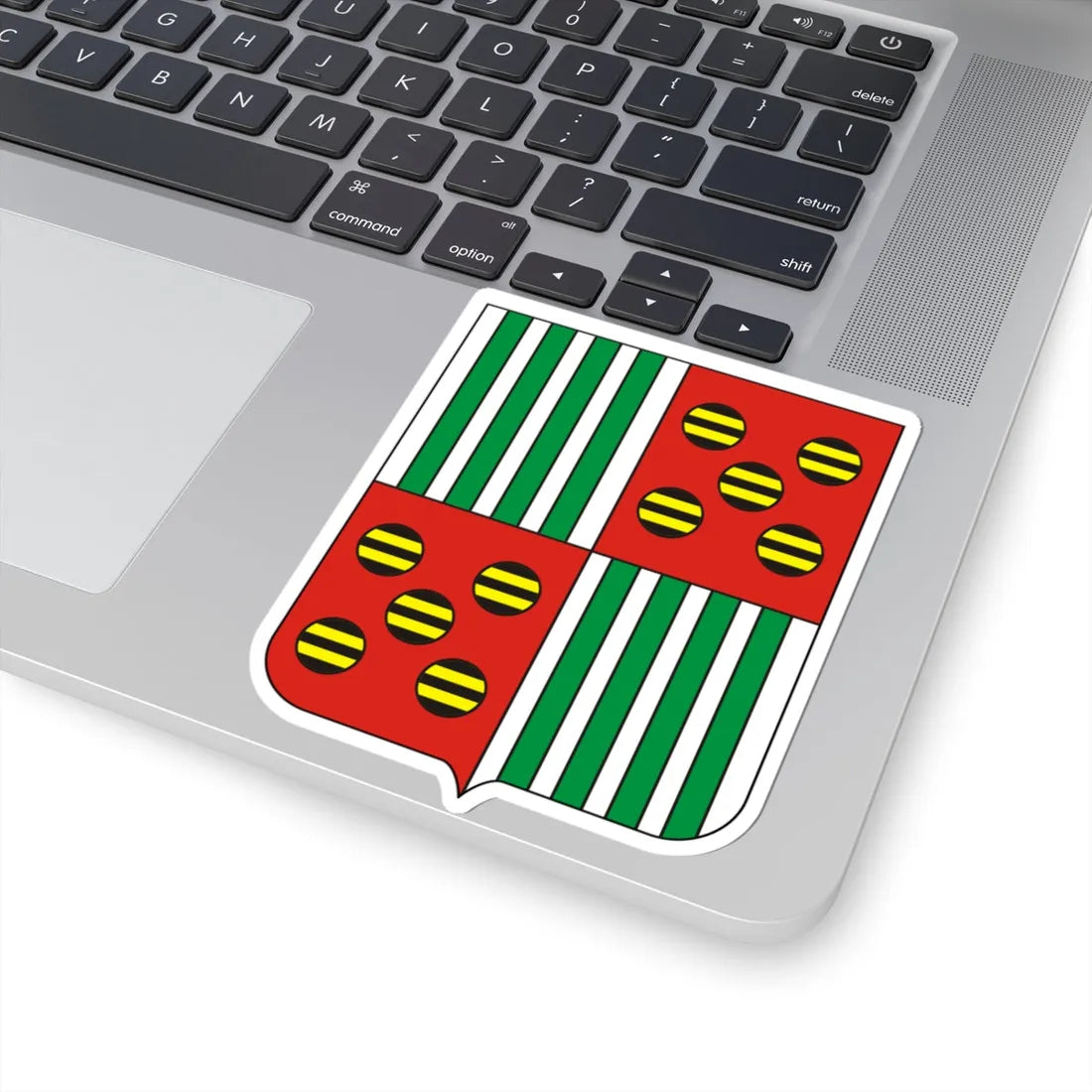 COA Baron of Cascalho (Brazil) (Coat of Arms) STICKER Vinyl Kiss-Cut Decal - The Sticker Space