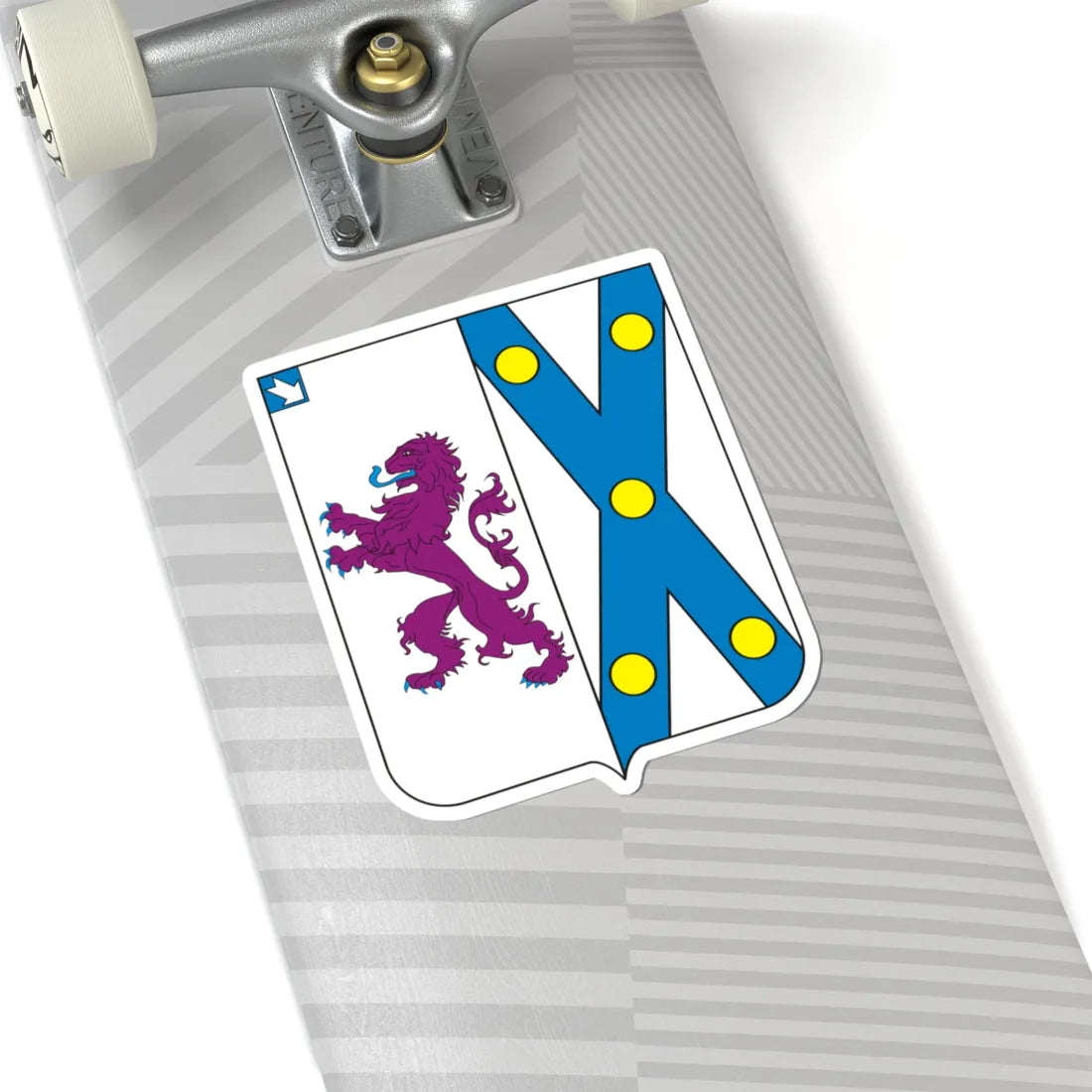 COA Baron of Catete (Brazil) (Coat of Arms) STICKER Vinyl Kiss-Cut Decal - The Sticker Space