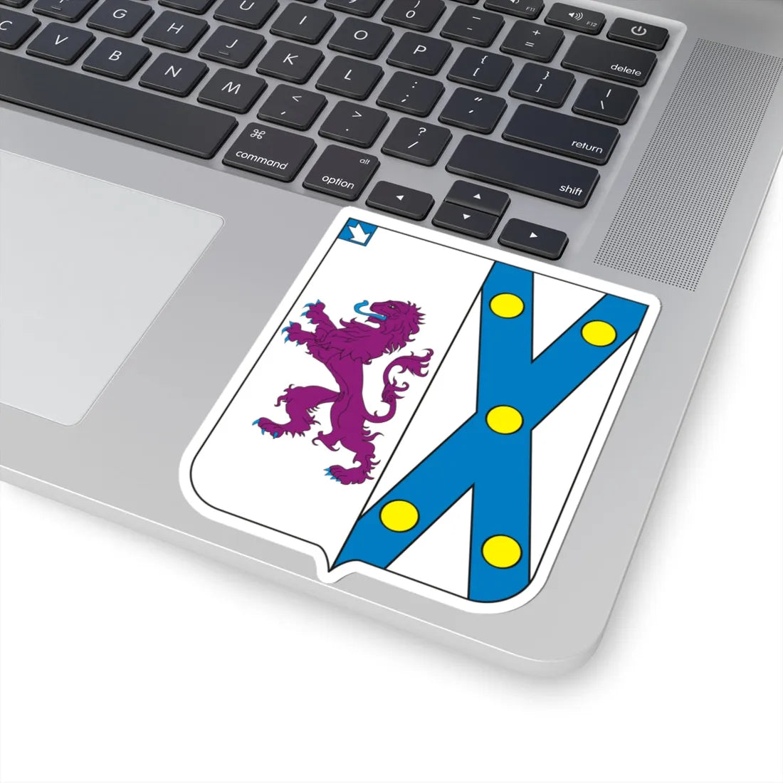 COA Baron of Catete (Brazil) (Coat of Arms) STICKER Vinyl Kiss-Cut Decal - The Sticker Space