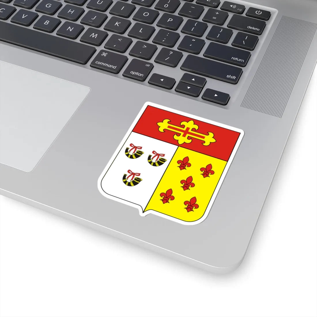 COA Baron of Estrela (Brazil) (Coat of Arms) STICKER Vinyl Kiss-Cut Decal - The Sticker Space
