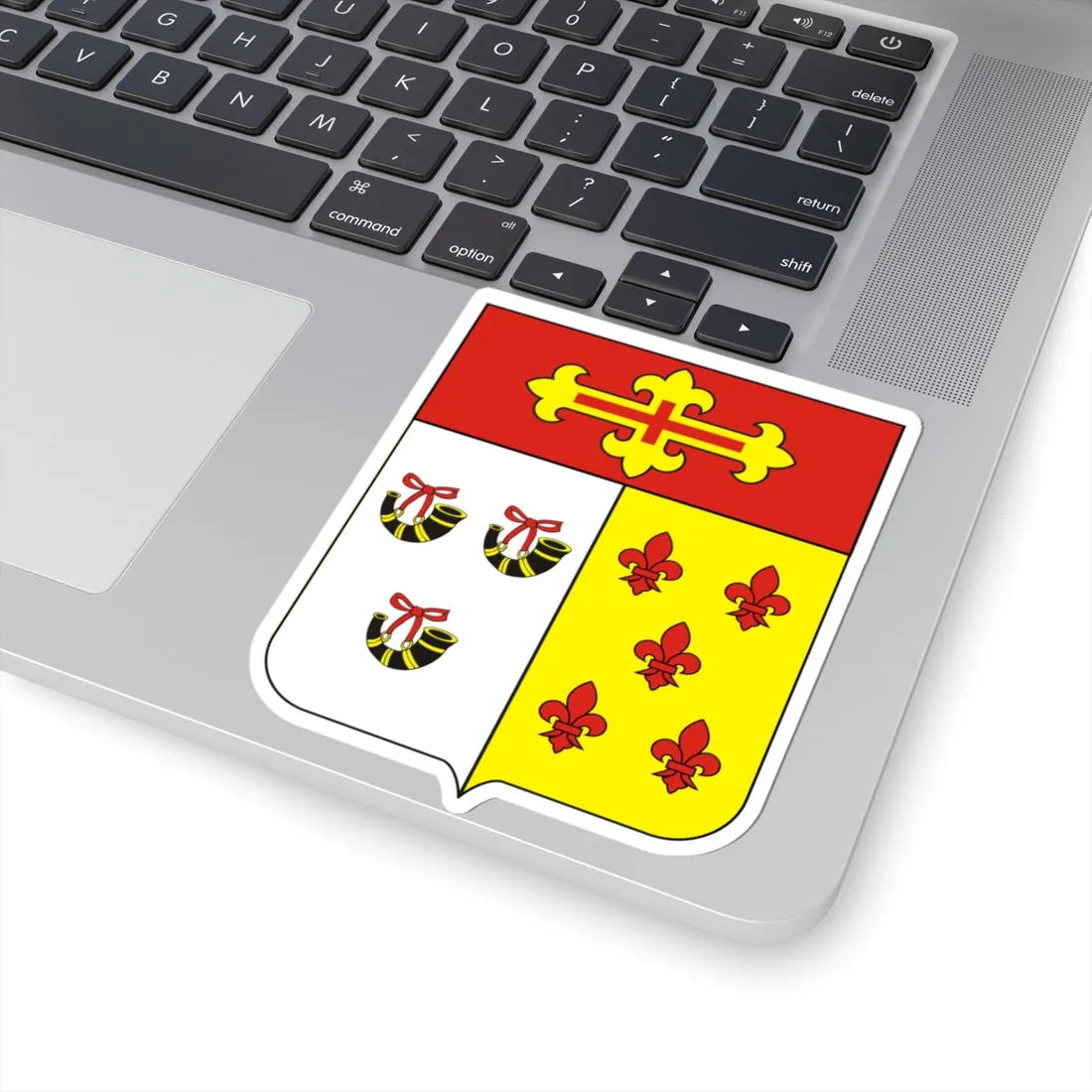 COA Baron of Estrela (Brazil) (Coat of Arms) STICKER Vinyl Kiss-Cut Decal - The Sticker Space