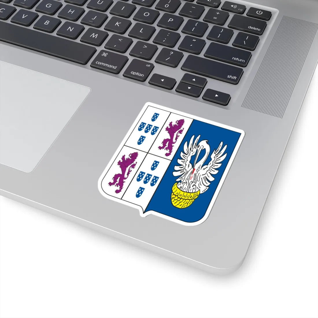 COA Baron of Gurupi (Brazil) (Coat of Arms) STICKER Vinyl Kiss-Cut Decal - The Sticker Space