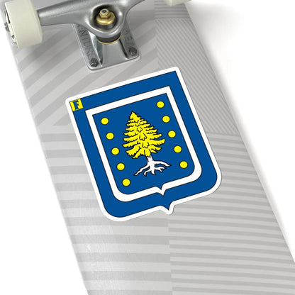 COA Baron of Ipiabas (Brazil) (Coat of Arms) STICKER Vinyl Kiss-Cut Decal - The Sticker Space