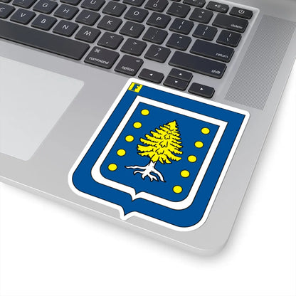 COA Baron of Ipiabas (Brazil) (Coat of Arms) STICKER Vinyl Kiss-Cut Decal - The Sticker Space