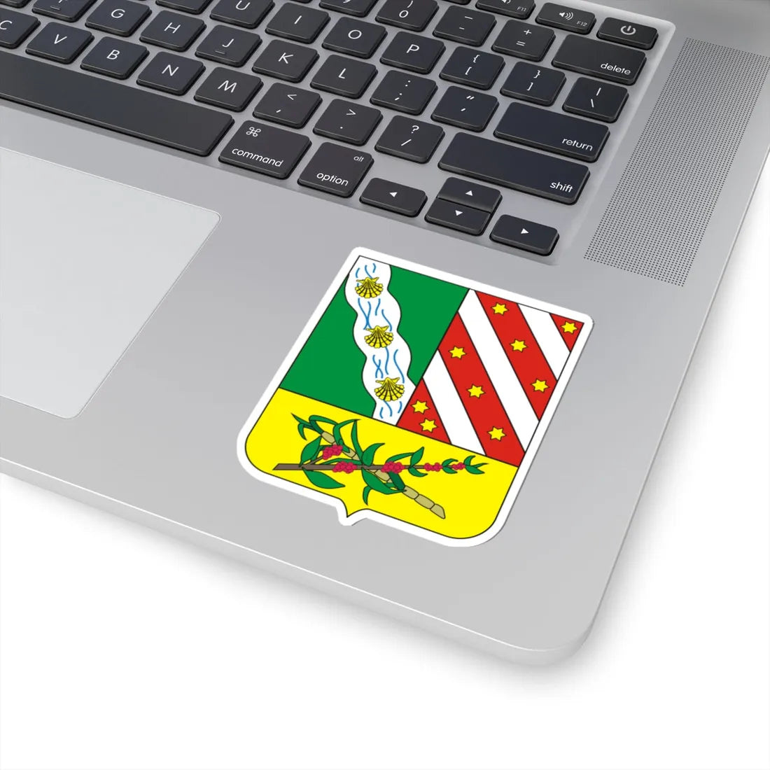 COA Baron of Ipojuca (Brazil) (Coat of Arms) STICKER Vinyl Kiss-Cut Decal - The Sticker Space