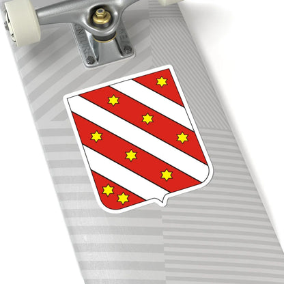 COA Baron of Itu (Brazil) (Coat of Arms) STICKER Vinyl Kiss-Cut Decal - The Sticker Space