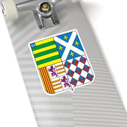 COA Baron of Japurá (Brazil) (Coat of Arms) STICKER Vinyl Kiss-Cut Decal - The Sticker Space