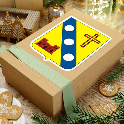 COA Baron of Macabu (Brazil) (Coat of Arms) STICKER Vinyl Kiss-Cut Decal - The Sticker Space