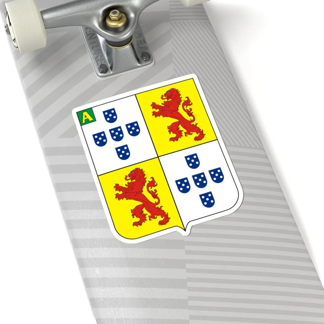 COA Baron of Morenos (Brazil) (Coat of Arms) STICKER Vinyl Kiss-Cut Decal - The Sticker Space