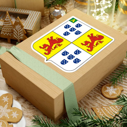 COA Baron of Morenos (Brazil) (Coat of Arms) STICKER Vinyl Kiss-Cut Decal - The Sticker Space