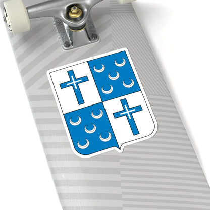 COA Baron of Muriaé (Brazil) (Coat of Arms) STICKER Vinyl Kiss-Cut Decal - The Sticker Space