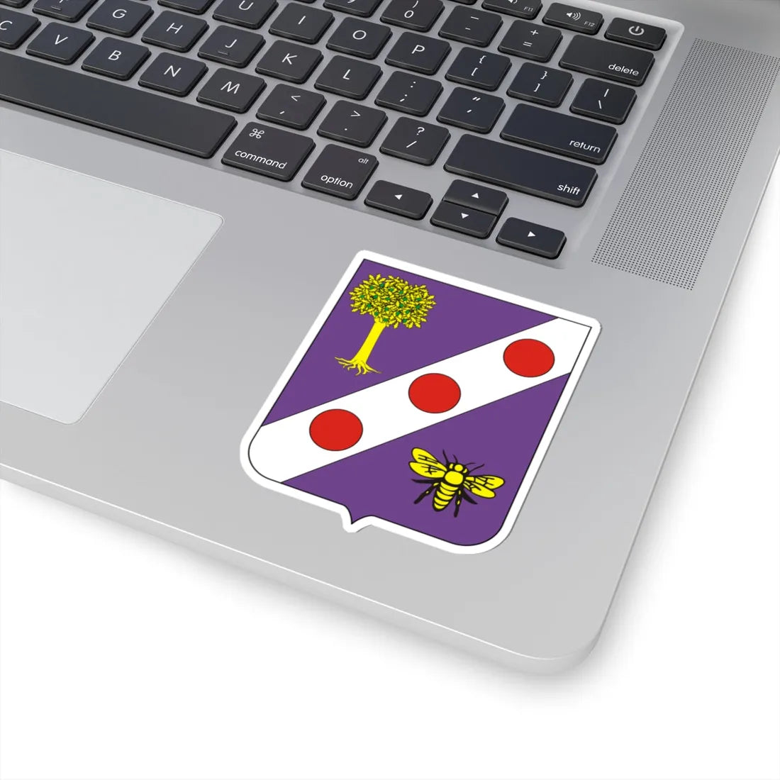 COA Baron of Oliveira Roxo (Brazil) (Coat of Arms) STICKER Vinyl Kiss-Cut Decal - The Sticker Space