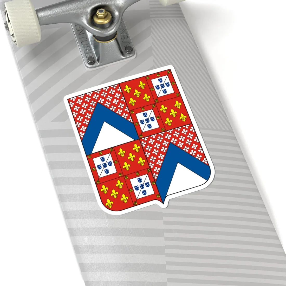 COA Baron of Pirapama (Brazil) (Coat of Arms) STICKER Vinyl Kiss-Cut Decal - The Sticker Space