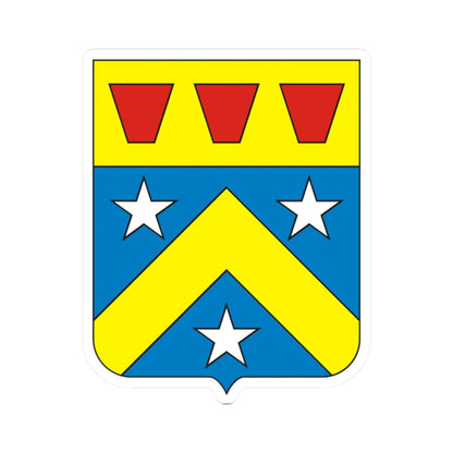 COA Baron of Poconé (Brazil) (Coat of Arms) STICKER Vinyl Kiss-Cut Decal 2 Inch White - The Sticker Space