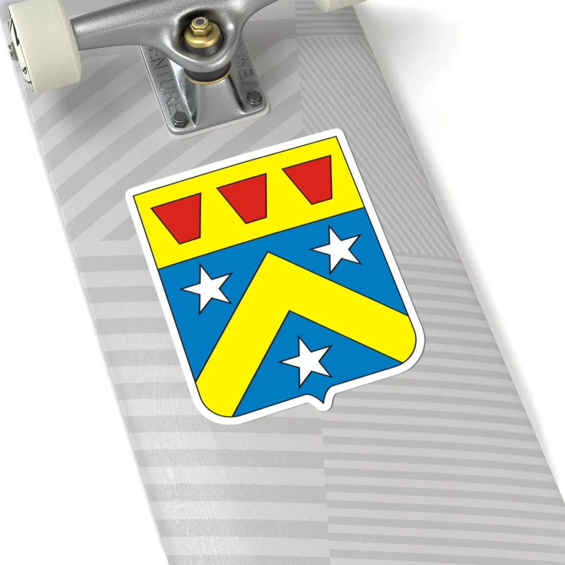 COA Baron of Poconé (Brazil) (Coat of Arms) STICKER Vinyl Kiss-Cut Decal - The Sticker Space