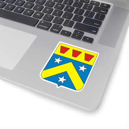 COA Baron of Poconé (Brazil) (Coat of Arms) STICKER Vinyl Kiss-Cut Decal - The Sticker Space