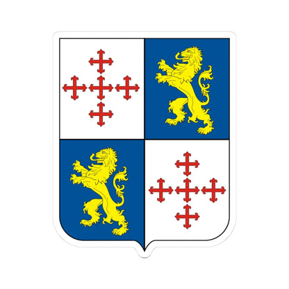 COA Baron of Quartim (Brazil) (Coat of Arms) STICKER Vinyl Kiss-Cut Decal - The Sticker Space