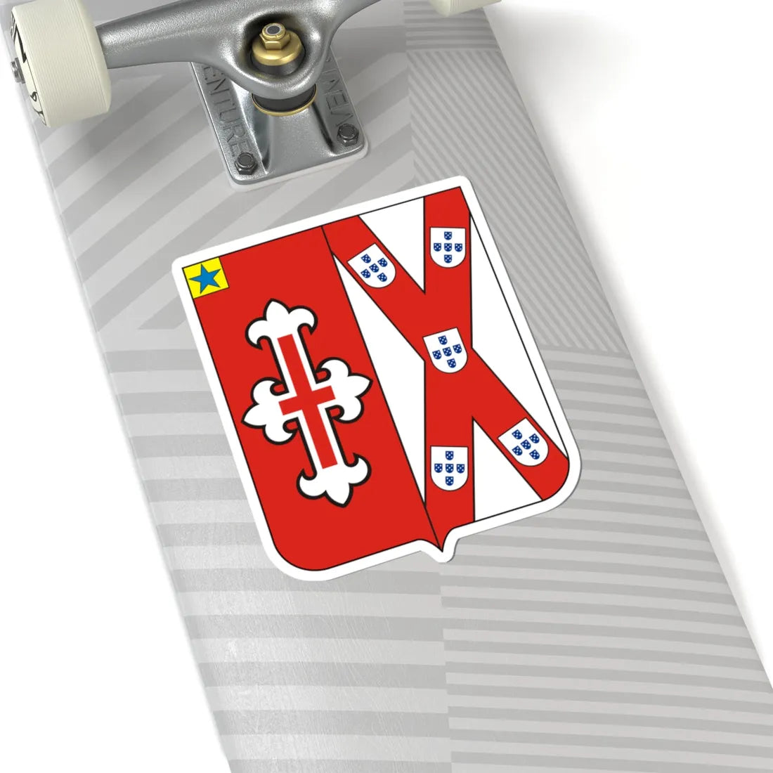 COA Baron of Rio Bonito (Brazil) (Coat of Arms) STICKER Vinyl Kiss-Cut Decal - The Sticker Space