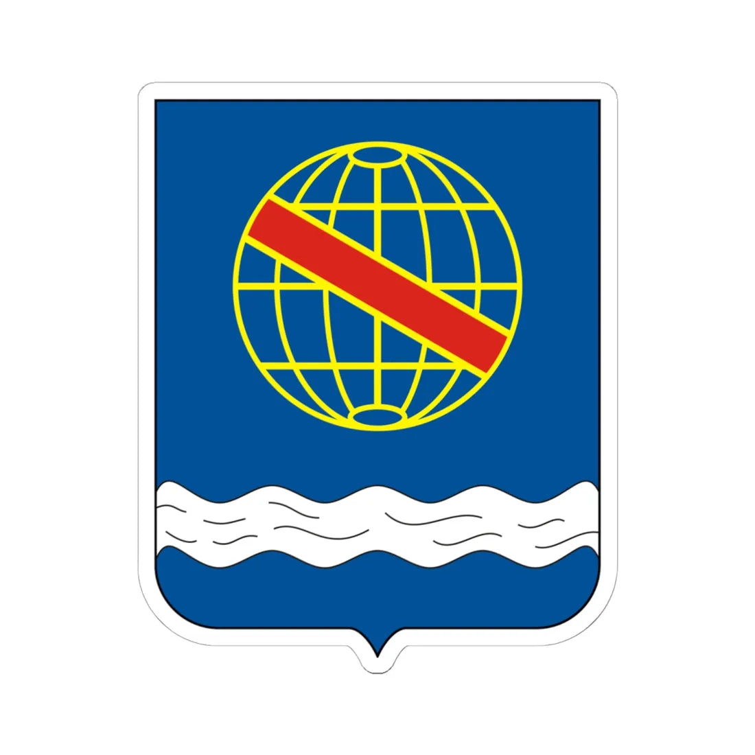 COA Baron of Rio Branco (Brazil) (Coat of Arms) STICKER Vinyl Kiss-Cut Decal 6 Inch White - The Sticker Space