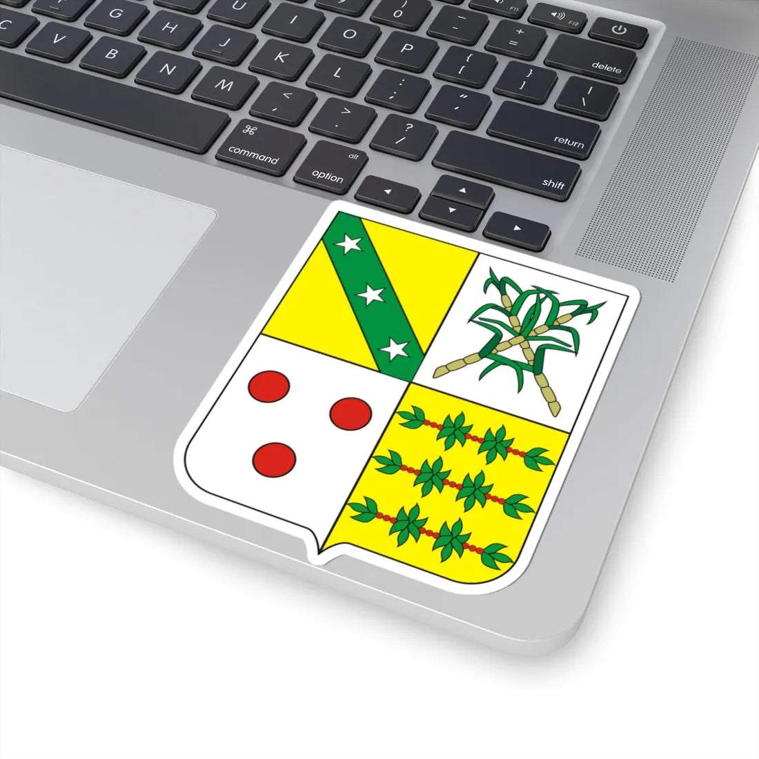 COA Baron of Santa Clara (Brazil) (Coat of Arms) STICKER Vinyl Kiss-Cut Decal - The Sticker Space