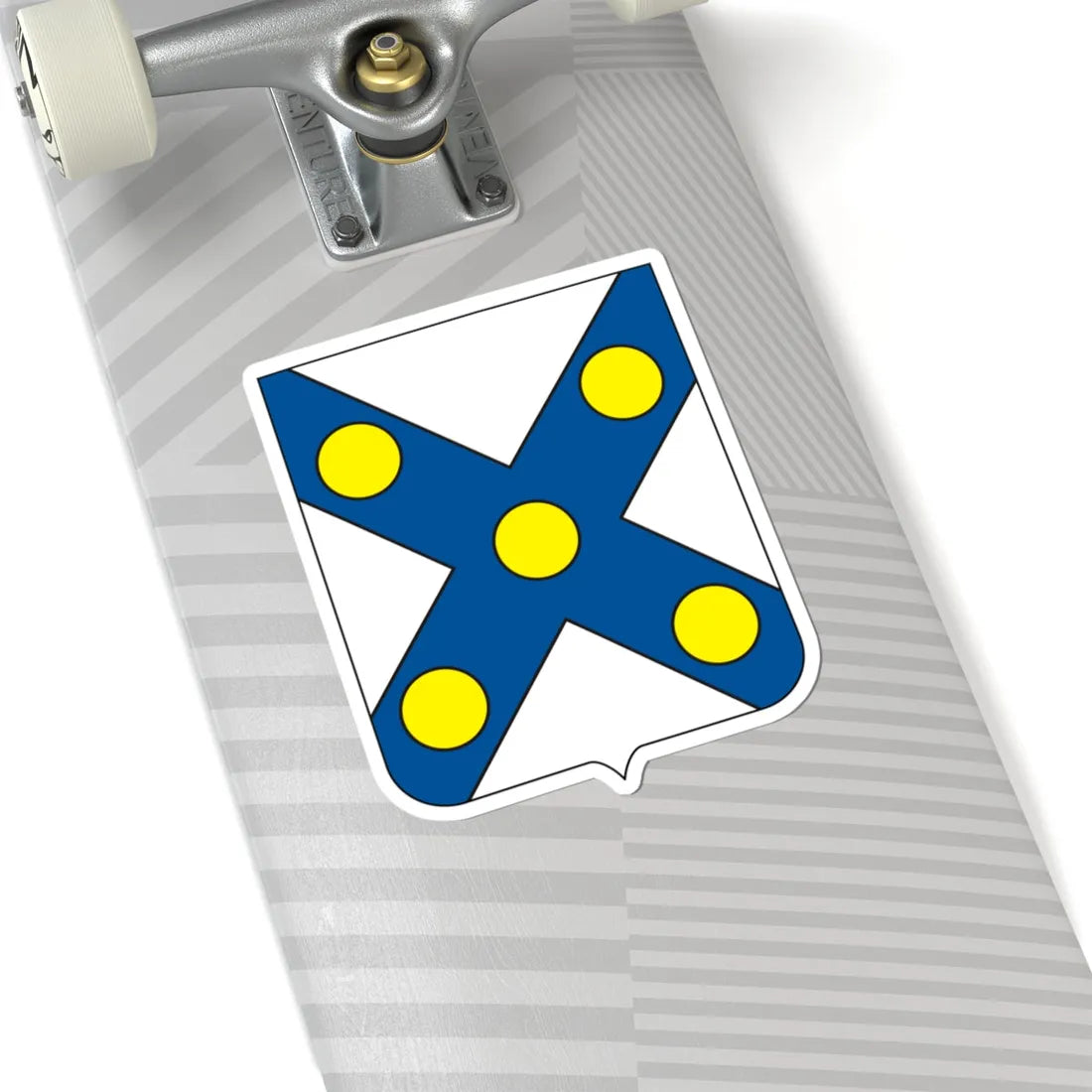 COA Baron of Santo Ângelo (Brazil) (Coat of Arms) STICKER Vinyl Kiss-Cut Decal - The Sticker Space