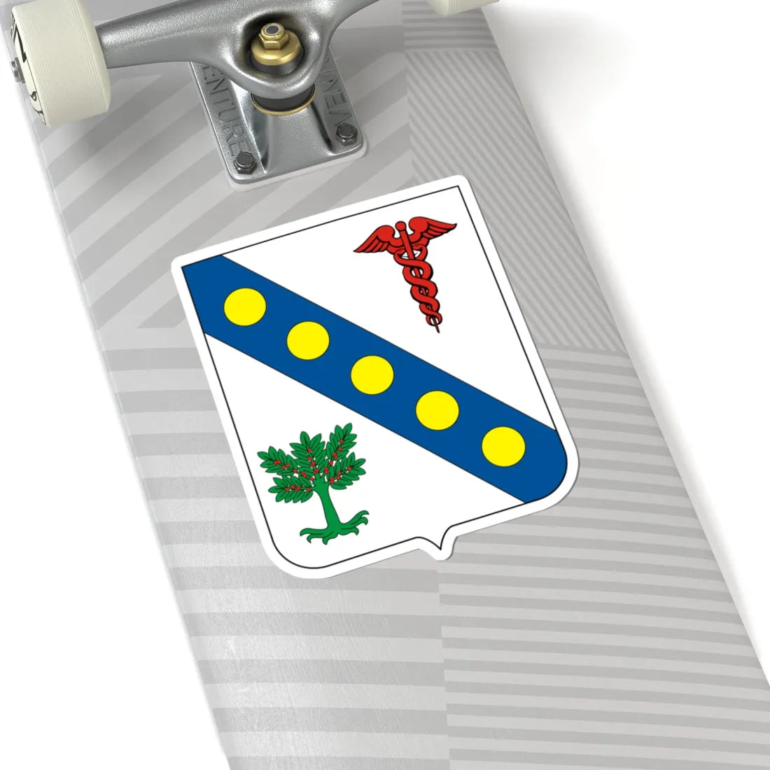 COA Baron of Silveiras (Brazil) (Coat of Arms) STICKER Vinyl Kiss-Cut Decal - The Sticker Space