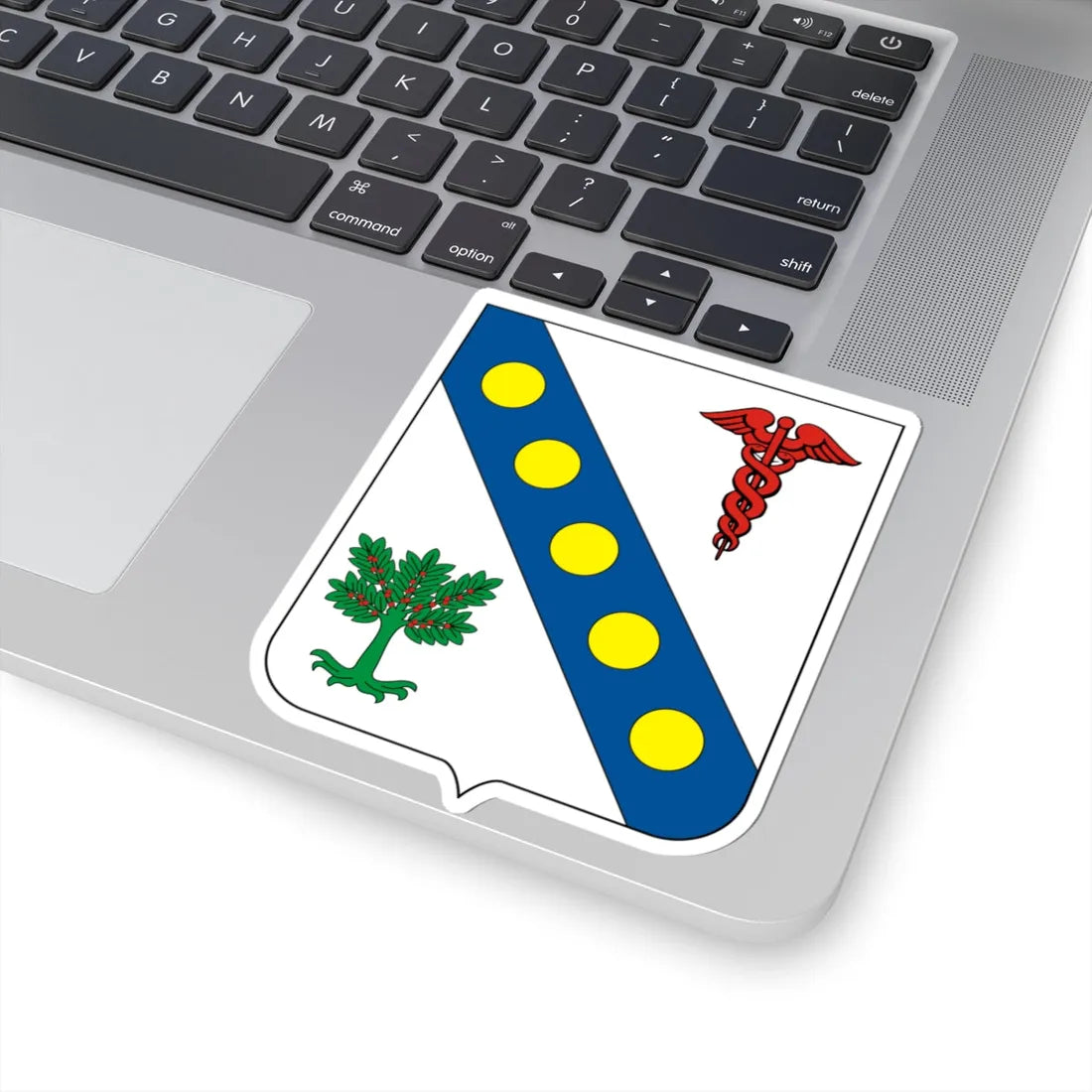 COA Baron of Silveiras (Brazil) (Coat of Arms) STICKER Vinyl Kiss-Cut Decal - The Sticker Space
