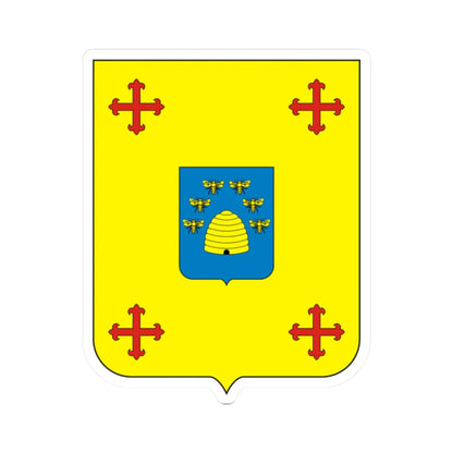 COA Baron of São Vítor (Brazil) (Coat of Arms) STICKER Vinyl Kiss-Cut Decal 2 Inch White - The Sticker Space