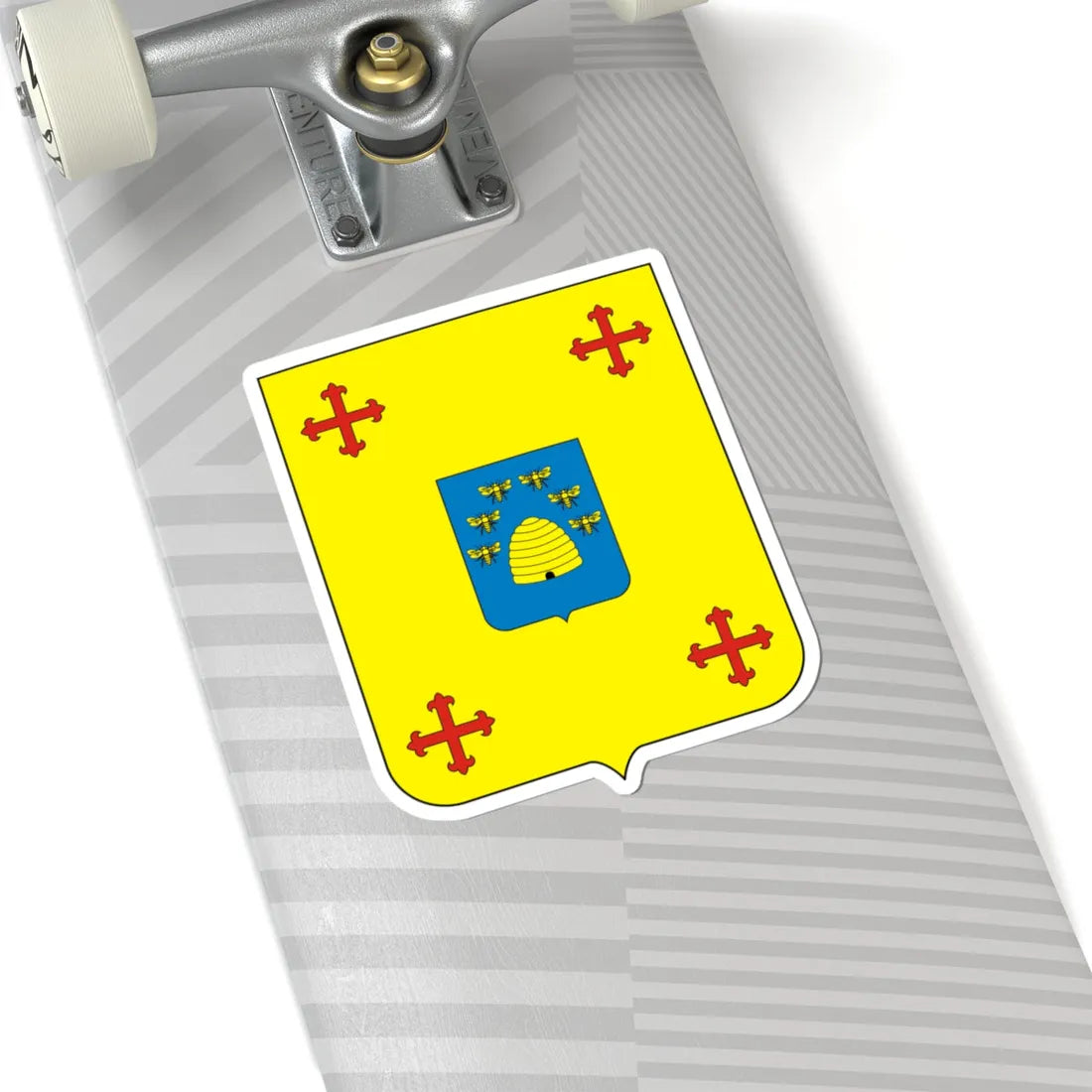 COA Baron of São Vítor (Brazil) (Coat of Arms) STICKER Vinyl Kiss-Cut Decal - The Sticker Space